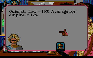 Champion Of The Raj screenshot 2 for Amiga